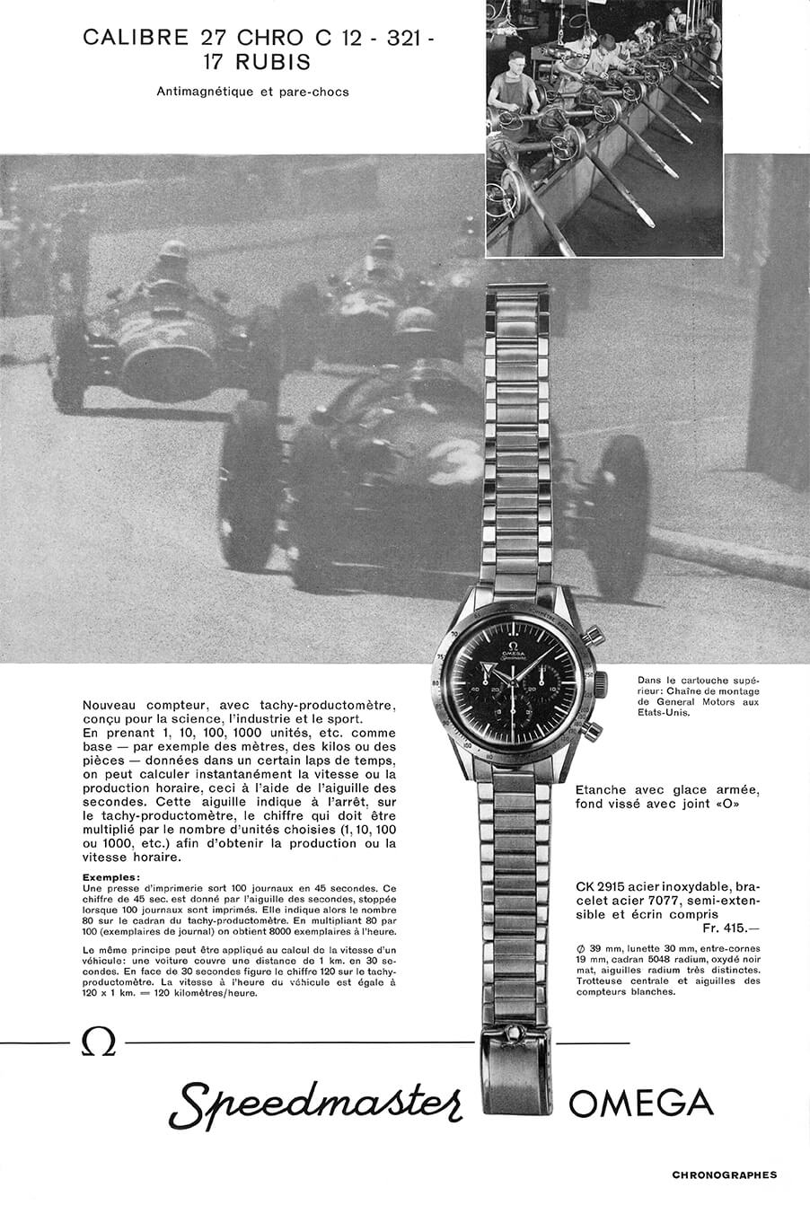 OMEGA Speedmaster Broad Arrow 1957